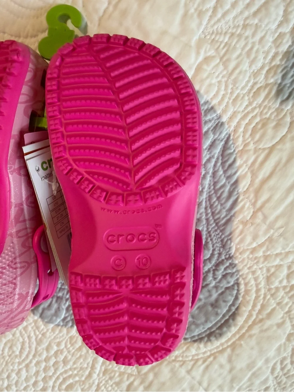 Barbie Pink Jibbitz-Style Kids Clogs with Fun Charms